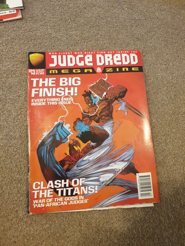 Judge dredd megazine - judge,