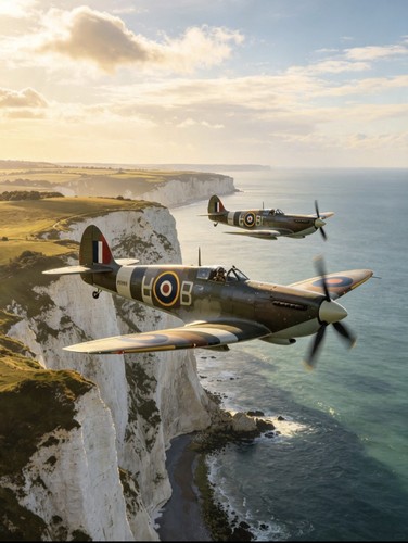 Raf spitfire flying - raf, 🇬🇧flying