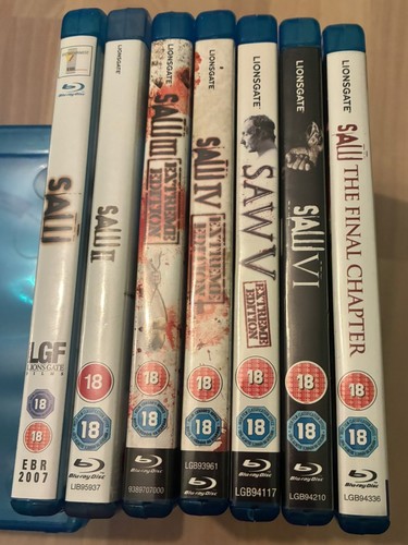 Saw blu ray movie - saw, blu-ray