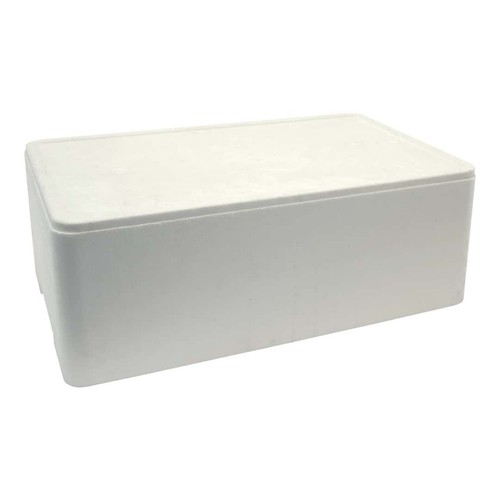 Polystyrene food box with lid - food,