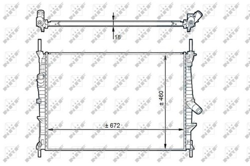 Nrf engine cooling radiator - cooling,