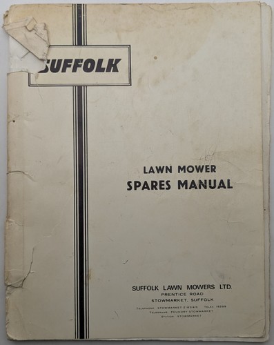 Original suffolk lawn mower - suffolk,