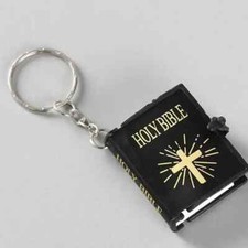 Holy Bible Keyring Religious