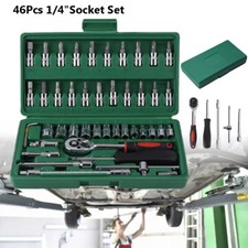 46pcs 1/4" Metric Socket Set