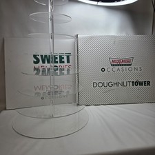 Krispy Kreme Tower Doughnut Stand Rare Ideal Wedding Birthday Christening Boxed