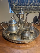 Vintage Silver Plated Tea Set