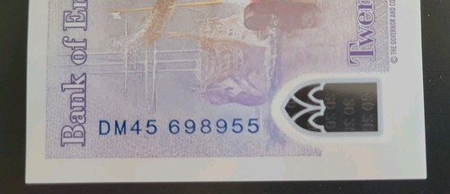 Twenty pound polymer - £20,
