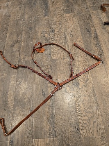 Western headstall breastcollar - western,