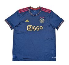 Authentic Ajax 2022/2023 Away Adidas Football Shirt Size XL