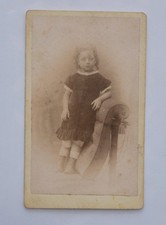 Cdv child standing a - cdv, on