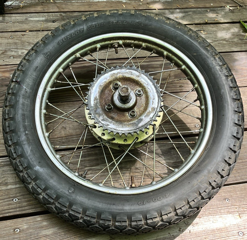 1957 bsa rear - bsa, wheel