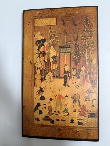 Vintage mughal style miniature - vintage,