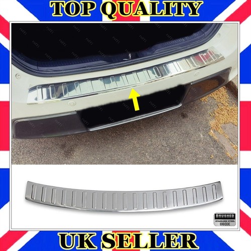 Chrome rear bumper protector - rear,