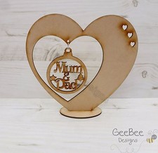 Baubles Wooden CHRISTMAS