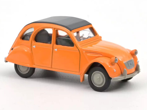 Citroën 2cv orange - orange, inches