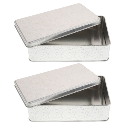Set small metal tin boxes - metal,