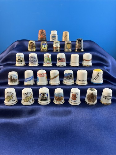 Job lot thimbles from - lot,
