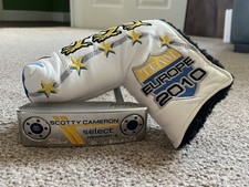 Custom Ryder Cup Scotty Cameron Newport 2 ‘ Team Europe’ + 2010 RC Headcover