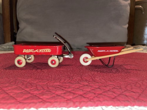 Miniature radio flyer wagon - radio,