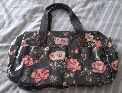 Cath kidston grey floral bag - grey,