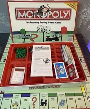 Vintage Monopoly Board Game by PARKER 2003 with 10 Tokens Complete GC