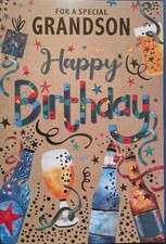 adult grandson birthday card / Birthday Card For Older Grandson
