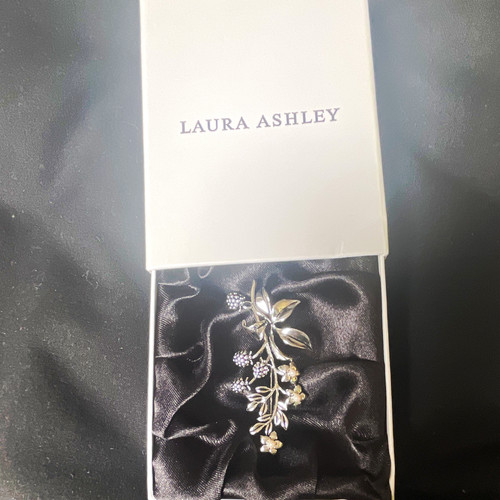 Laura ashley silver tone - ashley, metal