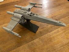 STAR WARS X-WING STARFIGHTER 3D PRINTED 1:48th SCALE LARGE UNPAINTED W/PILOT
