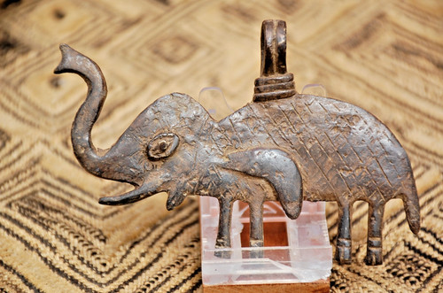 Lobi bronze key ring - bronze, ring/pendant