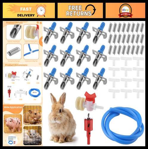 Automatic rabbit watering - automatic,