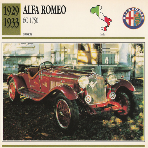 1929 1933 alfa romeo 6c - 1929,