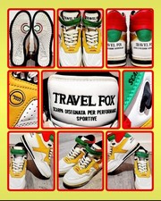 Travel Fox Italy White Leather Boots New  UK 8 Original 80s Vintage No Box