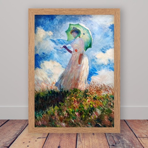 Framed monet wall art - wall, poster