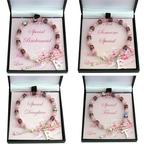 Initial bracelets for - initial, girls