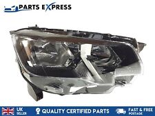 PEUGEOT PARTNER 2018 - 2023 OE DRIVERS RIGHT RH HALOGEN HEAD LIGHT : 9816826180
