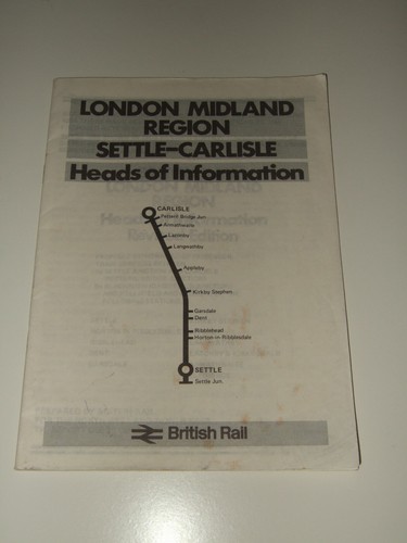 Settle carlisle heads - carlisle, of