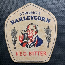 Strongs Beer Mat Uk Cat No