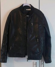 Boys 8 - 9 Leather Black