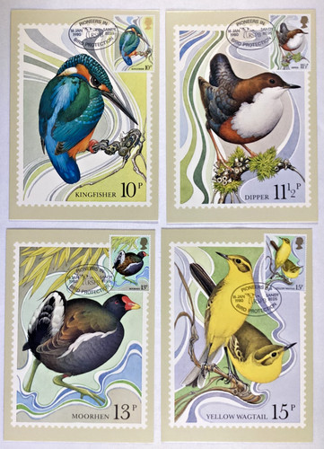 Phq postcards 1980 set - phq,