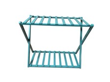 2 Tier Painted Wooden Shoe