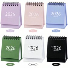 Mini Desk Calendar Aug 2025 to