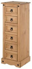 Corona 6 Drawer Narrow Chest