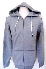 Hooded Sweatshirt Grey Zip up