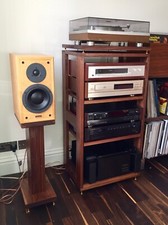 Solid Walnut Wood Speaker