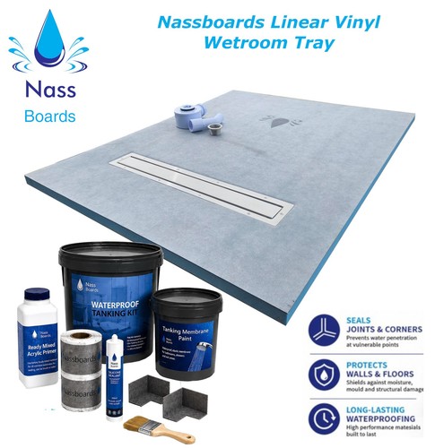 Linear vinyl wetroom - linear,