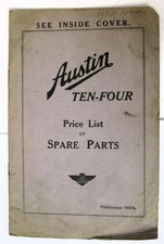 AUSTIN Ten Four Car Owners