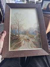 Antique Vintage Framed