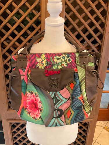 Desigual floral patchwork - patchwork, tote