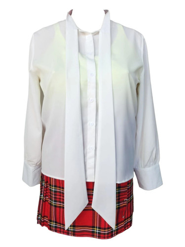 White fluid semi - , sheer