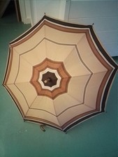 Vintage Brown Umbrella, Wood